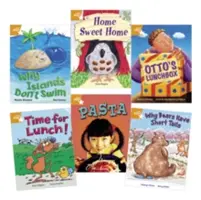 Učíme se doma: Hvězdičkové čtení Orange Level Pack (5 beletristických a 1 non-fiction kniha) - Learn at Home:Star Reading Orange Level Pack (5 fiction and 1 non-fiction book)