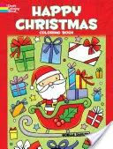 Veselé vánoční omalovánky - Happy Christmas Coloring Book
