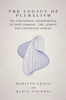 Dědictví pluralismu: Santi Romano, Carl Schmitt a Costantino Mortati: Kontinentální jurisprudence pluralismu. - The Legacy of Pluralism: The Continental Jurisprudence of Santi Romano, Carl Schmitt, and Costantino Mortati