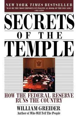 Tajemství chrámu: Jak Federální rezervní systém řídí zemi - Secrets of the Temple: How the Federal Reserve Runs the Country