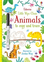 Malá stírací zvířátka ke kopírování a obkreslování - Little Wipe-Clean Animals to Copy and Trace