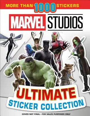 Ultimátní sbírka samolepek: Marvel Studios: S více než 1000 samolepkami - Ultimate Sticker Collection: Marvel Studios: With More Than 1000 Stickers