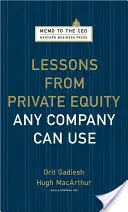 Lekce ze soukromého kapitálu, které může využít každá společnost - Lessons from Private Equity Any Company Can Use