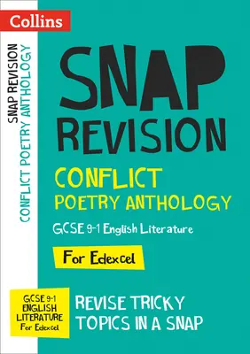 Edexcel Conflict Poetry Anthology Revision Guide - Ideální pro domácí výuku, zkoušky 2022 a 2023 - Edexcel Conflict Poetry Anthology Revision Guide - Ideal for Home Learning, 2022 and 2023 Exams