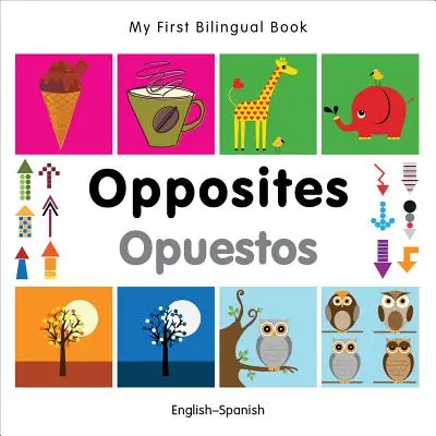 Moje první dvojjazyčná kniha-Opposites (anglicko-španělsky) - My First Bilingual Book-Opposites (English-Spanish)