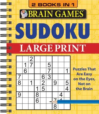 Hry na mozek - 2 knihy v 1 - Sudoku - Brain Games - 2 Books in 1 - Sudoku