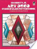 Kniha vzorů vitráží ve stylu art deco - Art Deco Stained Glass Pattern Book