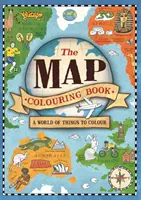Omalovánky map: Svět věcí k vybarvení - The Map Colouring Book: A World of Things to Colour