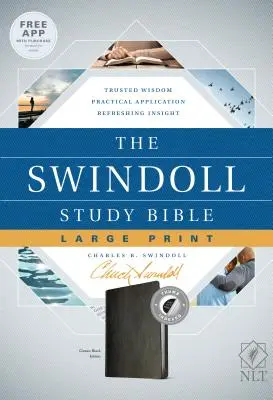 Swindoll Study Bible NLT, velký tisk - The Swindoll Study Bible NLT, Large Print