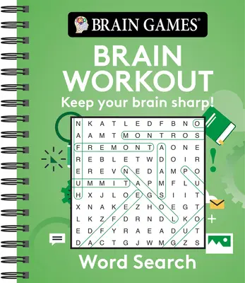 Hry na mozek - Cvičení mozku: Hrátky s mozkem - Hledání slov - Brain Games - Brain Workout: Word Search