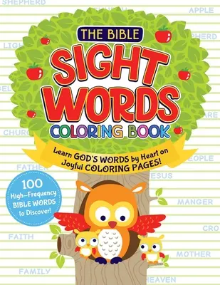 Biblické omalovánky s viditelnými slovy The Peace of Mind Bible Sight Words Coloring Book: Učte se Boží slovo srdcem na radostných omalovánkách! - The Peace of Mind Bible Sight Words Coloring Book: Learn God's Word by Heart on Joyful Coloring Pages!