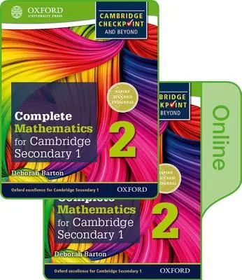 Complete Mathematics for Cambridge Lower Secondary Book 2: Print and Online Student Book (Kompletní matematika pro nižší střední školy Cambridge 2: tištěná a online kniha pro studenty) - Complete Mathematics for Cambridge Lower Secondary Book 2: Print and Online Student Book