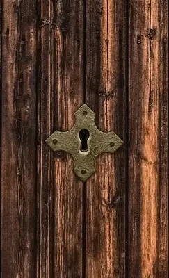 Záznamník diskrétních hesel: Vydání „Zamčené dveře““ - Discrete Password Logbook: Locked Door