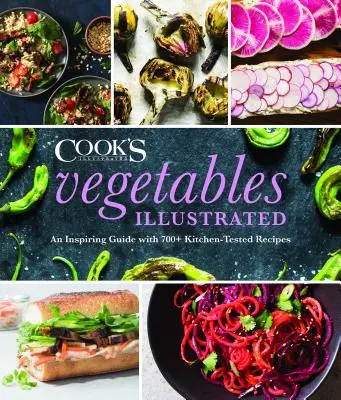 Ilustrovaná zelenina: Inspirativní průvodce s více než 700 recepty ověřenými v kuchyni - Vegetables Illustrated: An Inspiring Guide with 700+ Kitchen-Tested Recipes