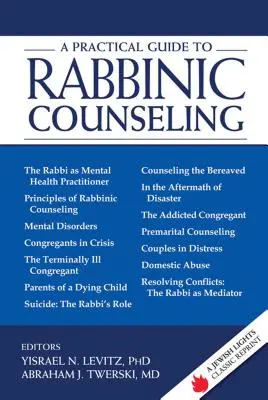 Praktický průvodce rabínským poradenstvím: A Jewish Lights Classic Reprint - A Practical Guide to Rabbinic Counseling: A Jewish Lights Classic Reprint