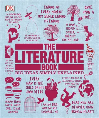 Kniha literatury: Velké myšlenky jednoduše vysvětleny - The Literature Book: Big Ideas Simply Explained