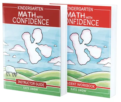 Matematika pro mateřské školy s jistotou: Příručka pro učitele a pracovní sešit pro studenty - Kindergarten Math with Confidence Bundle: Instructor Guide & Student Workbook