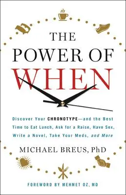 The Power of When (Síla kdy): a nejlepší čas na oběd, žádost o zvýšení platu, sex, psaní románu, braní léků a další. - The Power of When: Discover Your Chronotype--And the Best Time to Eat Lunch, Ask for a Raise, Have Sex, Write a Novel, Take Your Meds, an