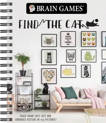 Hry na mozek - Najdi kočku: Vyhledej roztomilé kočky a rozkošná koťata na 129 obrázcích - Brain Games - Find the Cat: Track Down Cute Cats and Adorable Kittens in 129 Pictures