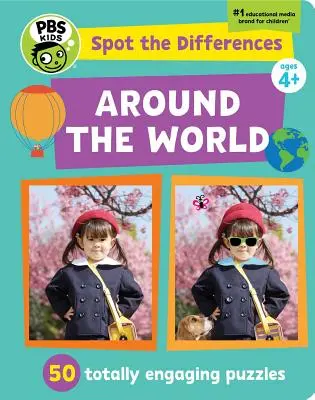 Najdi rozdíly: Rozdíly na celém světě: 50 naprosto poutavých hádanek! - Spot the Differences: Around the World: 50 Totally Engaging Puzzles!