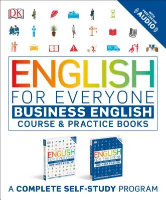 English for Everyone Slipcase: Obchodní angličtina Box Set: Kurz a cvičebnice kompletní program pro samostudium - English for Everyone Slipcase: Business English Box Set: Course and Practice Books a Complete Self-Study Program