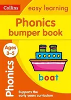 Fonetický sešit ve věku 3-5 let - ideální pro domácí výuku - Phonics Bumper Book Ages 3-5 - Ideal for Home Learning