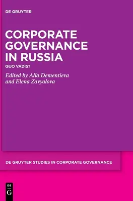 Správa a řízení společností v Rusku - Corporate Governance in Russia
