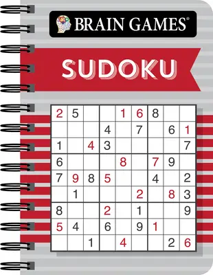 Hry na mozek Mini - Sudoku (červená) - Brain Games Mini - Sudoku (Red)