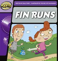 Rychlá fonetika 1. krok: Fin běží (beletrie) - Rapid Phonics Step 1: Fin Runs (Fiction)