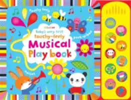 První hudební knížka pro miminko s dotykovým ovládáním - Baby's Very First touchy-feely Musical Playbook