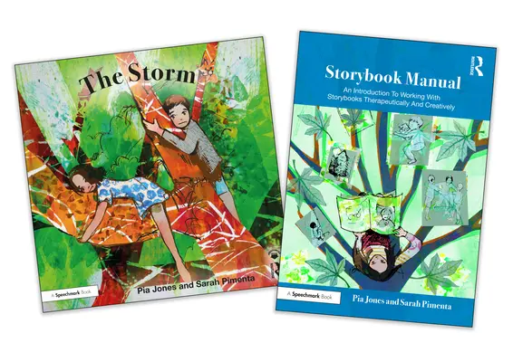 Příručka k příběhové knížce Bouře a příběhová knížka: Pro děti, které prožívají odloučení rodičů. - The Storm and Storybook Manual: For Children Growing Through Parents' Separation