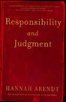 Odpovědnost a soudnost - Responsibility and Judgment