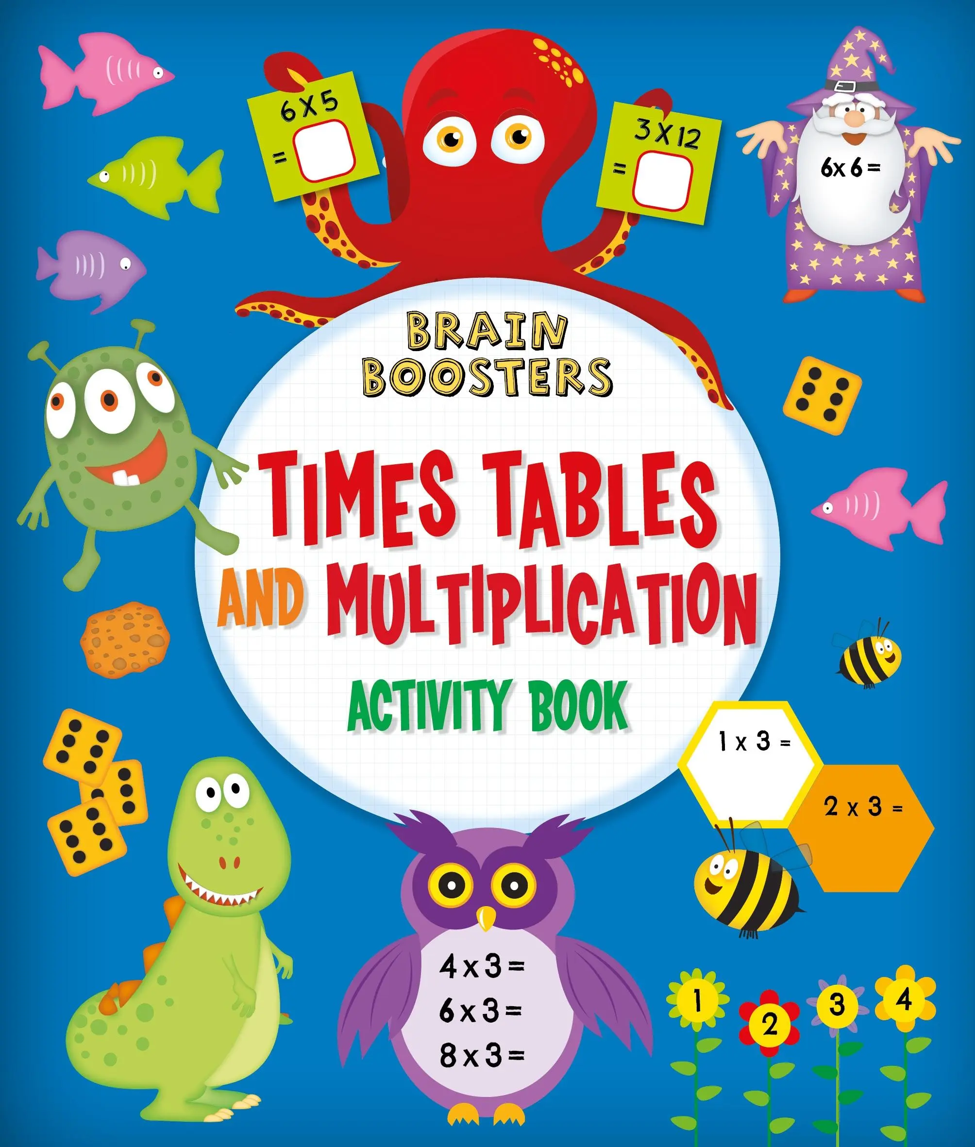Brain Boosters: Kniha aktivit Times Tables and Multiplication - Brain Boosters: Times Tables and Multiplication Activity Book