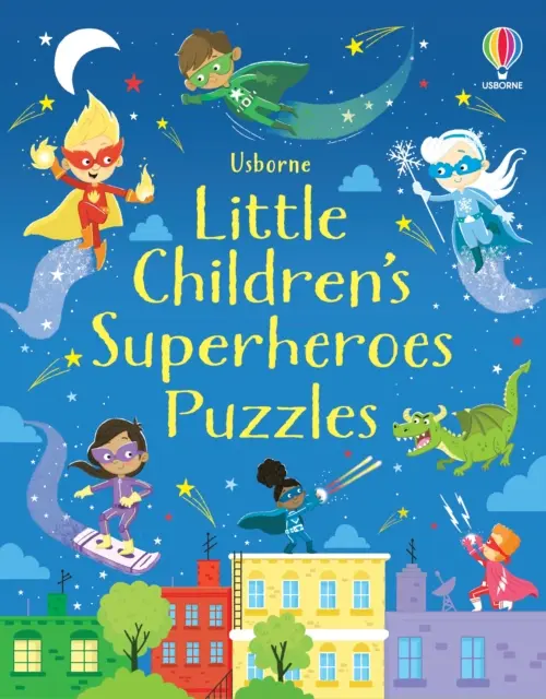 Malí dětští superhrdinové Puzzle - Little Children's Superheroes Puzzles