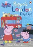 Prasátko Peppa: Peppa's London Day Out - samolepková kniha aktivit - Peppa Pig: Peppa's London Day Out Sticker Activity Book