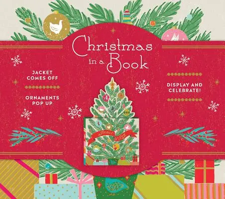 Vánoce v knize (povznášející edice): Jacket Comes Off. Ornamenty Pop Up. Vystavte a oslavujte! - Christmas in a Book (Uplifting Editions): Jacket Comes Off. Ornaments Pop Up. Display and Celebrate!