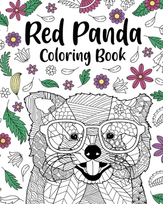 Omalovánky pandy červené - Red Panda Coloring Book