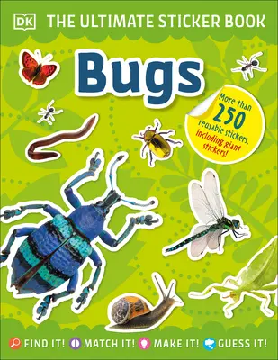 Nejlepší samolepková knížka Brouci - The Ultimate Sticker Book Bugs