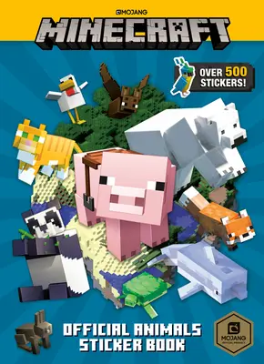 Minecraft Oficiální kniha samolepek zvířat (Minecraft) - Minecraft Official Animals Sticker Book (Minecraft)