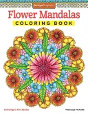 Květinové mandaly Omalovánky - Flower Mandalas Coloring Book