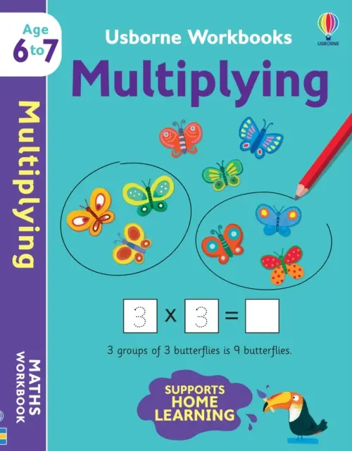 Pracovní sešity Usborne Násobení 6-7 - Usborne Workbooks Multiplying 6-7