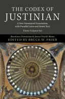 Justiniánův kodex - třísvazkový komplet v pevné vazbě: Nový překlad s poznámkami a paralelním latinským a řeckým textem. - The Codex of Justinian 3 Volume Hardback Set: A New Annotated Translation, with Parallel Latin and Greek Text