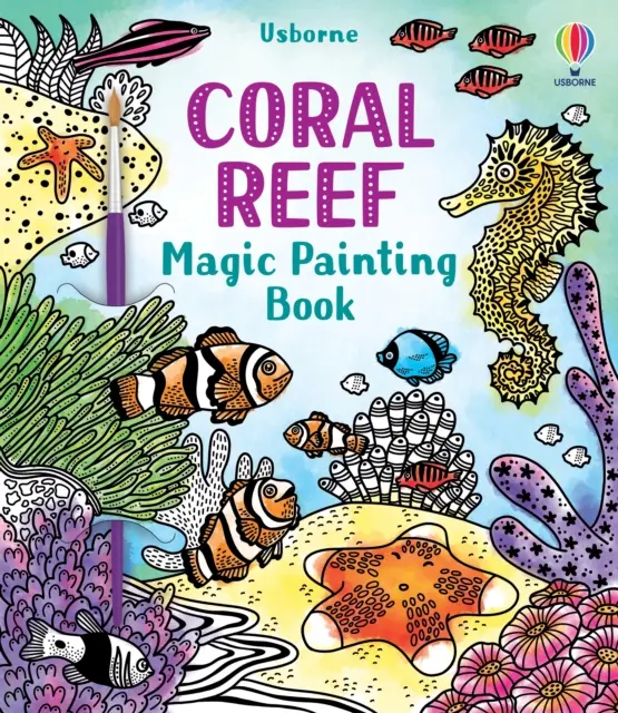 Korálový útes Kouzelné malování - Coral Reef Magic Painting Book