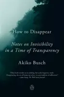Jak zmizet: Poznámky o neviditelnosti v době průhlednosti. - How to Disappear: Notes on Invisibility in a Time of Transparency