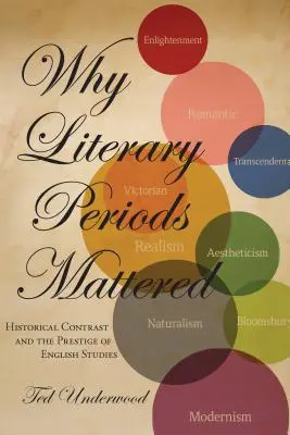 Proč záleží na literárních obdobích: Historický kontrast a prestiž anglistiky - Why Literary Periods Mattered: Historical Contrast and the Prestige of English Studies