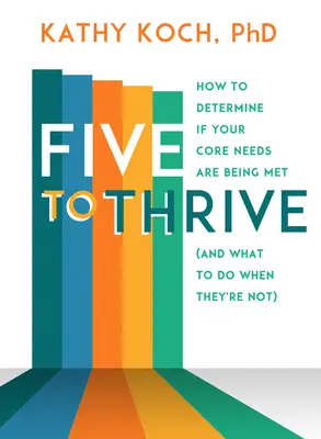Pět, aby se dařilo: Jak zjistit, zda jsou vaše základní potřeby naplňovány (a co dělat, když ne)? - Five to Thrive: How to Determine If Your Core Needs Are Being Met (and What to Do When They're Not)