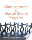 Řízení programů služeb pro lidi - Management of Human Service Programs
