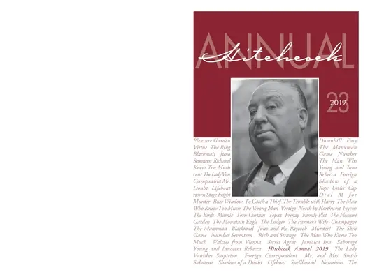 Hitchcock Annual: Svazek 23 - Hitchcock Annual: Volume 23