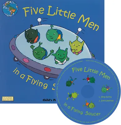 Pět malých mužů v létajícím talíři [s CD (Audio)] - Five Little Men in a Flying Saucer [With CD (Audio)]