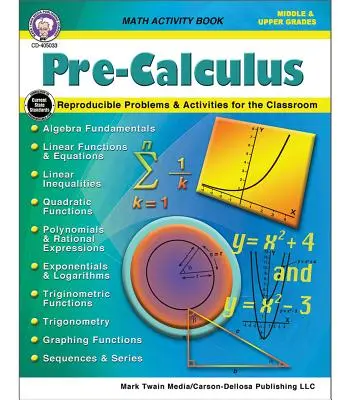 Cvičebnice před počítáním - Pre-Calculus Workbook